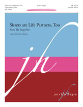 Sisters Are Life Partners, Too SA choral sheet music cover